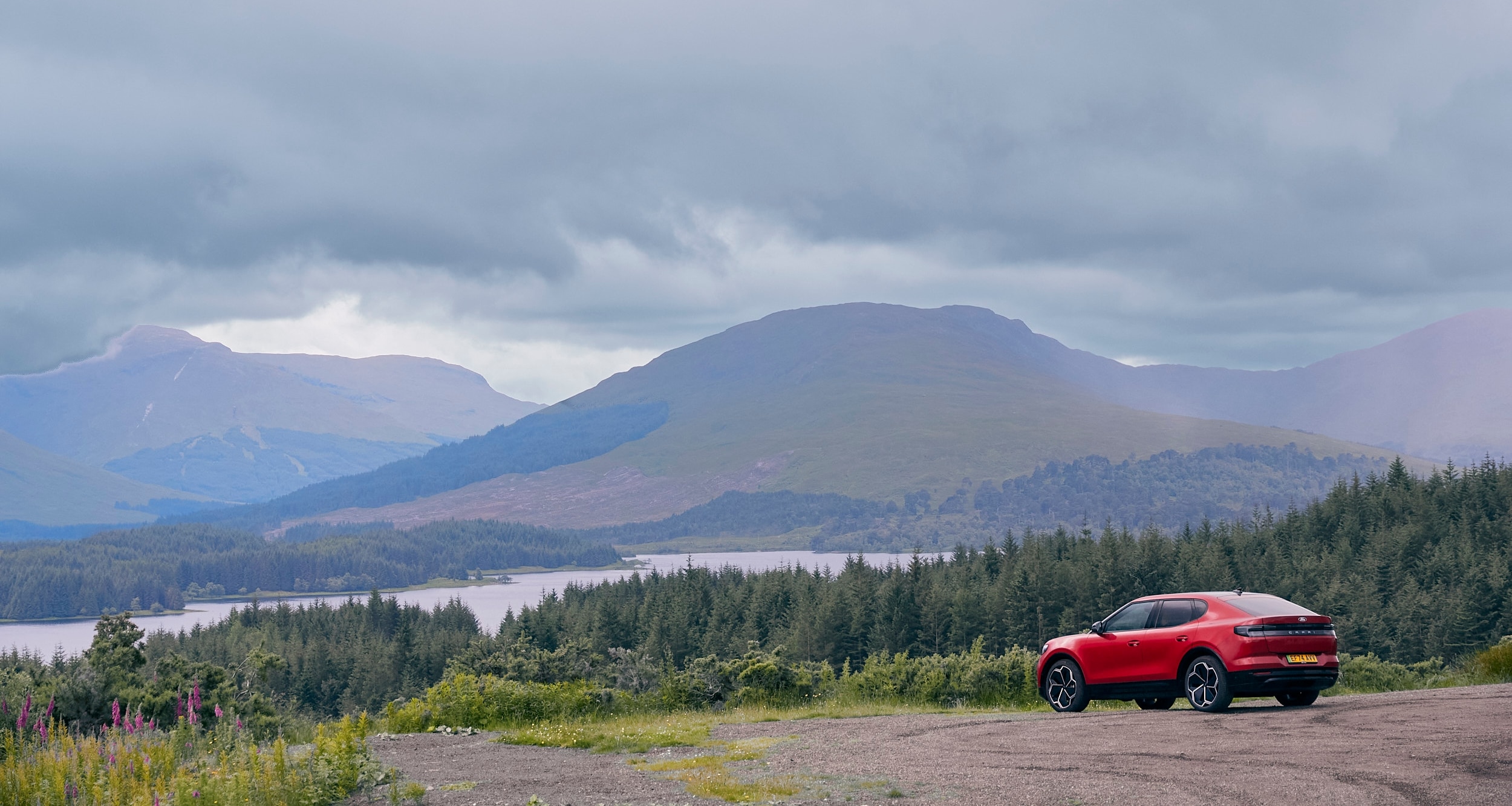 Loch Tulla near Achallader, Argyll and Bute